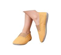 Scarpe da Ginnastica Artistica, Ginnastica Ballo Pantofole per Bambini e Adulti, Scarpe Ritmica Nero in Tela