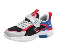 Scarpe da Ginnastica Atletiche per Ragazzi Leggere e Comode per Corsa Camminata Sportiva (Red, 29.5 Little Child)