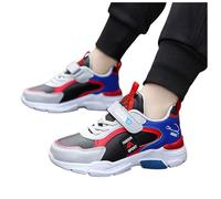 Scarpe da Ginnastica Bambino 36 Sneakers Bambino 34 - Ragazzi Ragazze Bambini Tennis Atletico Corsa Camminata da Leggere per Bambini Piccoli Grandi (Red 36 Big Kids)