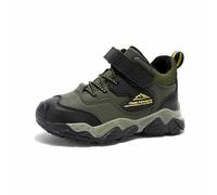 Scarpe da Ginnastica Bambino, Bambini Ginnastica Resistenti Trekking Invernali Suola Spessa e Cal Ideali Gli Sport all'Aria ata (Green 39 Big Kids)