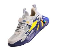 Scarpe da Ginnastica Bambino Scarpe Ginnastica Suola Bianca Sneakers Bambina Bimba con Strappo Autunno Pallavolo Ragazza Tennis Comode per Camminare Hip Hop Invernali Running Tutti I Giorni Corsa 27