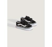 Scarpe da ginnastica basse con chiusura a velcro, TD OLD SKOOL V Nero 20