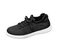 Scarpe da Ginnastica Basse da Donna, in Rete Traspirante, con Lacci, per Il Commercio Estero, Leggere, Sportive, Antivento, Casual (Black, 37)