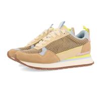 SCARPE DA GINNASTICA BEIGE CON TESSUTO A RETE PER DONNA VAMO
