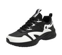 Scarpe da ginnastica casual da donna con suole spesse, alla moda, semplici scarpe per il tempo libero per tutti i giorni, comode scarpe da passeggio dal design alla moda, resistenti e versatili