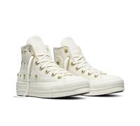 Scarpe da ginnastica CHUCK TAYLOR ALL STAR LIFT HI SHINY HEATHERED CANVAS STUDS Beige 39