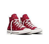 Converse - Chuck Taylor All Star Hearts & Roses Hi Bordeaux - Sneakers 36 Bordeaux