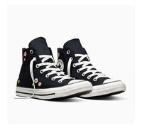 Converse Chuck Taylor all Star Hi Limited Edition A1690C Nero con Fiori,Scarpe Unisex Adulto in Tela e Gomma (Nero, Sistema Taglie Calzature EU, Adulto, Numero, Media, 39)