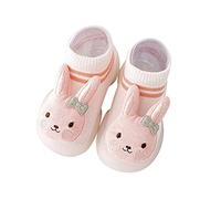 Scarpe da Ginnastica comode per Bambini in Estate Autunno Cute Deer Rabbit Pattern Sneakers da Pavimento Traspiranti in Rete per Neonati (22.5 Toddler)