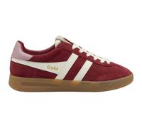 Scarpe da ginnastica con lacci in suede donna Gola Cyclone Rouge 39