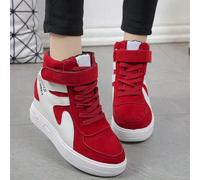 Scarpe da ginnastica con platform da donna di alta qualità del marchio [Qishangda], scarpe sportive casual con tacco nascosto da 8 cm e suola spessa, scarpe da running con suola chunky per l'autunno/i