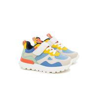 Scarpe da ginnastica con velcro e lacci elasticizzati JOGGY Blu 25