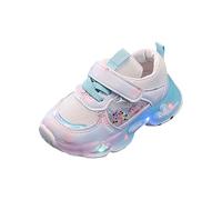 Scarpe da ginnastica con zeppa da donna, casual, per bambini, taglia 31, Blu, 25 EU