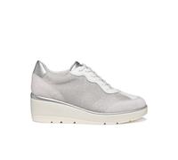 Geox D Ilde A, Scarpe Donna, Bianco Ecrù, 41 EU