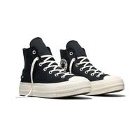 Converse - Scarpe donna con zeppa - Chuck Taylor All Star Lift High Black/Black/Egret per Donne - Taglia 36 - Nero