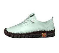 Scarpe da ginnastica da donna, colore bianco, con ammortizzazione, invernali, per il tempo libero, colore bianco, da trekking, scarpe da uomo, scarpe da ginnastica in pelle, scarpe in tela, suola