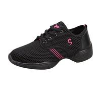 Scarpe da ginnastica da donna con lacci, suola divisa, cuscinetti d'aria, moderne scarpe da ballo con plateau, scarpe da ginnastica bianche, scarpe estive, scarpe da corsa, scarpe da corsa leggere in