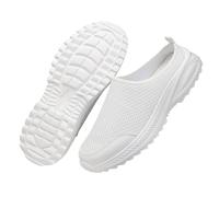Scarpe da ginnastica da donna da uomo senza lacci in rete traspiranti scarpe da passeggio zoccoli antiscivolo scarpe da giardino spiaggia estive senza schienale scarpe sportive leggere pantofole