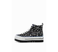Scarpe da ginnastica da donna Desigual Crush Arte Noir 39