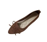 Scarpe da ginnastica da donna, estive, in rete, traspiranti, comode, casual, comode, eleganti, con supporto a volta, antiscivolo, per la corsa su strada, per camminare, marrone, 38 EU