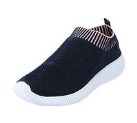 Scarpe da ginnastica da donna, estive, per il tempo libero, da jogging | Pantofole larghe, extra larghe, resistenti all'usura, retrò, morbide, leggere, aperte sul retro, casual