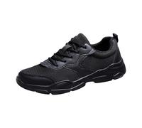 Scarpe da ginnastica da donna extra large, leggere, traspiranti, comode, per il tempo libero, large, traspiranti, da tennis, slip on walking, scarpe da fitness estive, Nero , 37 EU