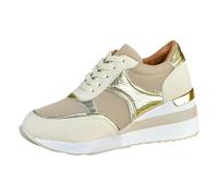 Scarpe da Ginnastica da Donna Ginnastica Eleganti Casual Scarpe Donna Autunno Leggere Sneakers Outdoor Traspiranti Sneakers Palestra Running Jogging Fitness Suola Alta Antiscivolo