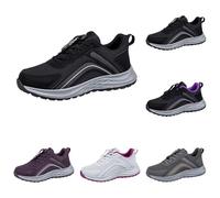 Scarpe da ginnastica da donna, in memory foam, comode, leggere, leggere, leggere, traspiranti, in rete, per il jogging, per il tempo libero, per attività all'aria aperta, per il fitness e la corsa