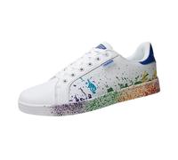 Scarpe da ginnastica da donna, in rete, leggere, per alleviare il dolore, per la corsa, per la strada, per il supporto alla volta, casual, antiscivolo, Blu, 45 EU