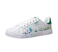 Scarpe da ginnastica da donna, in rete, leggere, per alleviare il dolore, per la corsa, per la strada, per il supporto alla volta, casual, antiscivolo, verde, 45 EU