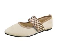 Scarpe da ginnastica da donna larghe da donna, scarpe da ginnastica da donna, con tacco alto e plateau, espadrillas casual, espadrillas per tutti i giorni e per l'estate, bianco, 38.5 EU