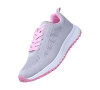 Scarpe da ginnastica da donna, leggere, traspiranti, comode, antiscivolo, per la corsa, la palestra, lo sport, il tempo libero, per attività all'aperto e tutti i giorni, Colore: rosa., 39 EU
