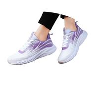 Scarpe da Ginnastica da Donna Leggere Traspiranti Non Soffocanti Corsa Morbida Lacci Calzature Traspirante Antiscivolo Leggere Sneaker Sneakers Palestra Running Jogging Fitness