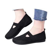 Scarpe da ginnastica da donna, ortopediche, da donna, slipon, scarpe da ginnastica, leggere, comode, a maglia, traspiranti, per il tempo libero, 132