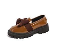 Scarpe da ginnastica da donna, senza lacci, comode, casual, con fiocco, per uso quotidiano, cachi, 37 EU