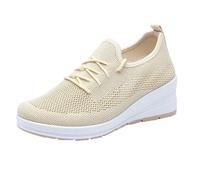 Scarpe da ginnastica da donna senza lacci, in rete, traspiranti, leggere, antiscivolo, da giardino, con piattaforma spessa, ortopediche, da corsa, da strada, vacanze, estate, eventi, occasioni