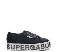 Scarpe da ginnastica da donna Superga 2790 - Cotw Glitter Lettering Noir 38