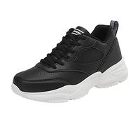 Scarpe da ginnastica da donna traspiranti leggere traspiranti e sportive, comode da donna, in rete, slip on shoes, jogging, sport, fitness, outdoor, bianco, 37 EU