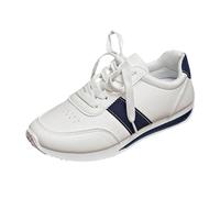 Scarpe da ginnastica da donna, ultra comode, leggere, da corsa, per il tempo libero, per il fitness, per il jogging, per il tennis, da trekking ed escursionismo alla moda, Blu, 41 EU