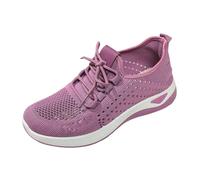 Scarpe da ginnastica da passeggio da donna con cuscino d'aria leggere e comode, scarpe da ginnastica ortopediche in rete traspirante suola morbida scarpe da passeggio supporto arco casual estivo