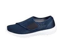 Scarpe da ginnastica da uomo, 43, per il tempo libero, da uomo, con imbottitura ad aria, in rete, traspiranti, comode, per il tempo libero, per la salute, per lo sport all'aria aperta, Blu, 40 EU
