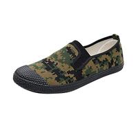 Scarpe da ginnastica da uomo a piedi nudi, scarpe da ginnastica da uomo in tela mimetica antiscivolo scarpe da lavoro traspiranti leggere per il tempo libero scarpe da lavoro scarpe da lavoro, AG., 39