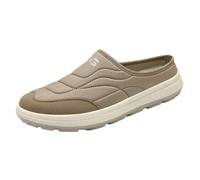 Scarpe da ginnastica da uomo alla moda aperte sul retro, leggere e traspiranti, casual, basse, senza schienale, scarpe da ginnastica da esterno, scarpe da passeggio traspiranti per l'uso quotidiano