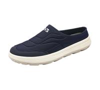 Scarpe da ginnastica da uomo alla moda aperte sul retro, leggere e traspiranti, casual, basse, senza schienale, scarpe da ginnastica da esterno, scarpe da passeggio traspiranti per l'uso quotidiano