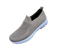 Scarpe da ginnastica da uomo antiscivolo con alette profonde, basse, in morbida rete, per palestra, allenamento, traspiranti, leggere, per camminare, correre, palestra, tennis, jogger, C2, 39 1/3 EU