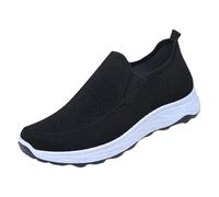 Scarpe da ginnastica da uomo antiscivolo in rete, traspiranti, comode, antiscivolo, con supporto per arco plantare, scarpe da corsa leggere, casual, palestra, fitness, zeppa, scarpe da ginnastica