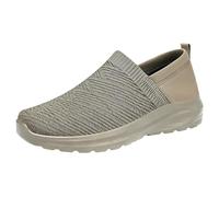 Scarpe da ginnastica da uomo, casual, senza lacci, comode, leggere, per il fitness quotidiano e lo stile urbano estivo rilassato, Verde, 39 2/3 EU
