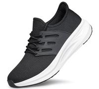 Scarpe da ginnastica da uomo, con lacci, antiscivolo, casual, da corsa | Scarpe sportive da ginnastica, comode, per allenamento, palestra, fitness, traspiranti, leggere, con suola morbida, alla moda