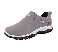 Scarpe da ginnastica da uomo con supporto per arco plantare ortopedico in memory foam, traspiranti, leggere, mocassini slip-on da uomo antiscivolo per atletica, corsa, camminata, scarpe da ginnastica