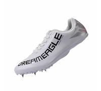 Scarpe da ginnastica da uomo, da camminata, da uomo, vestibilità larga, stringate, a goccia zero, antiscivolo, leggere, con supporto per arco plantare, scarpe da corsa atletiche, bianco, 42 1/3 EU